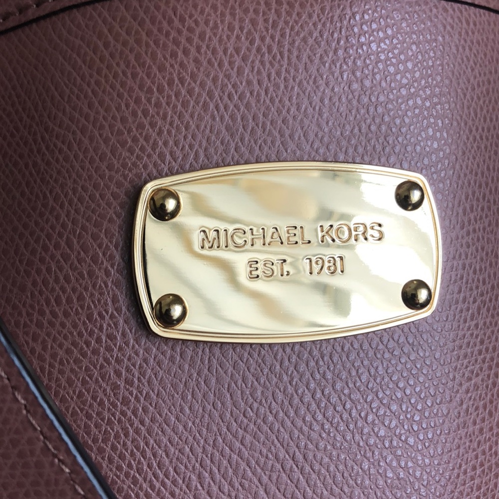 Michael Kors Mauve Neutral Tote Bag